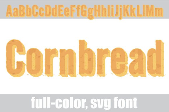 Cornbread: A Chunky, Warm-Hearted Font for Real Embroidery Work