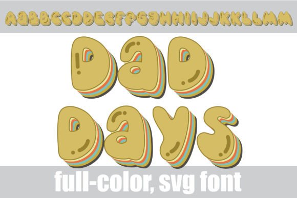 Dad Days: A Retro Font That Actually Works in Stitch