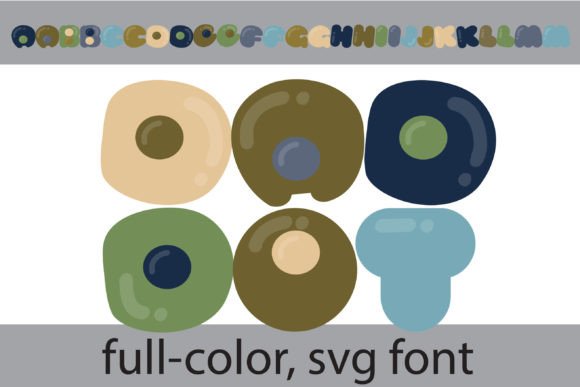 Dad Dot: A Playful Color Fonts Choice for Bold Branding