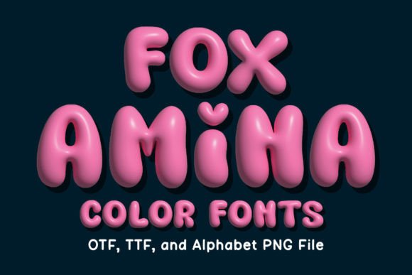 Fox Amina: A Warm, Playful Font That Stitches With Heart