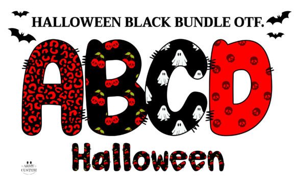 Halloweenblack Ghost Fonts: A Color Fonts Review