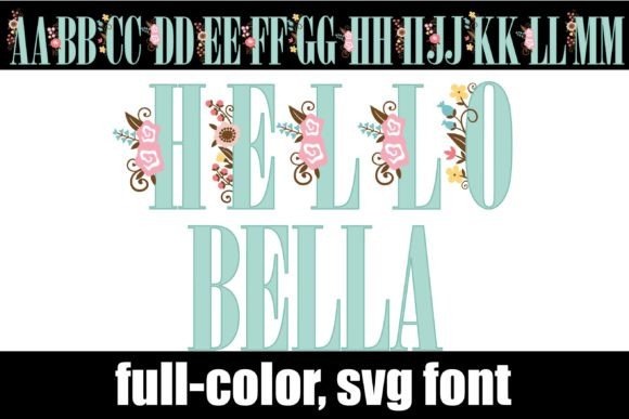 Hello Bella: A Summer Serif That Stitches Like a Dream