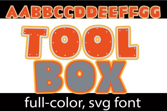 Toolbox: A Bold Color Font for Hands-On Branding