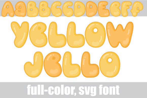 Yellow Jello: A Sunny Color Fonts Choice for Small Business Branding